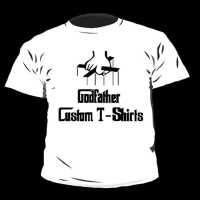 Godfather Custom T-shirt Print Shop Logo
