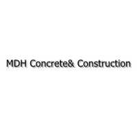 MDH Concrete & Construction Logo