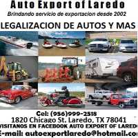 Legalizacion de Vehiculos Auto Export of Laredo Logo