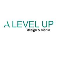 A Level Up Design & Media Logo