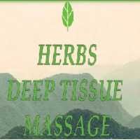 Herbs Deep Tissue Massage Logo