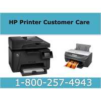 HP Printer Customer Care 1-800-257-4943 Logo