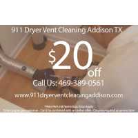 911 Dryer Vent Cleaning Addison TX Logo