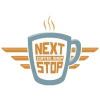 Next Stop Coffee Shop Logo