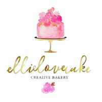Ellie love cake Logo
