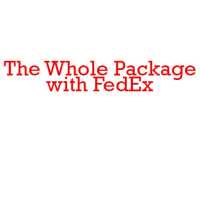 The Whole Package with FedEx Logo