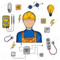 Residential Electrician in Newtonville, MA Logo