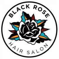 Black Rose Hair Salon Logo