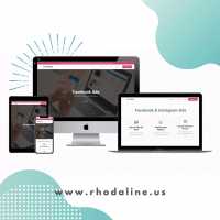 Rhodaline Web Design and SEO Logo