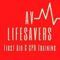 AV LifeSavers CPR & First Aid Logo