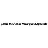 Goldie the Mobile Notary and Apostille Logo