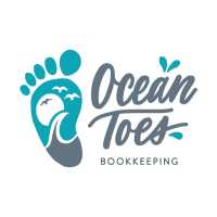 Ocean Toes Bookkeeping Logo