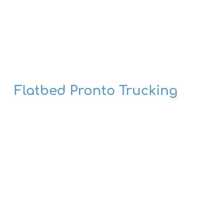 Flatbed Pronto Trucking Logo