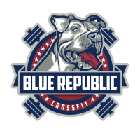Blue Republic CrossFit Gym Logo