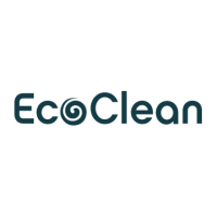 EcoClean Green Dry Cleaner & Laundry Logo