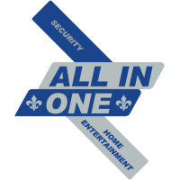 All-In-One Security & Home Entertainment Logo