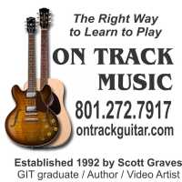 On Track Music Guitar School Logo