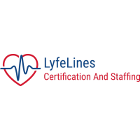 LyfeLines Certification and Staffing Logo