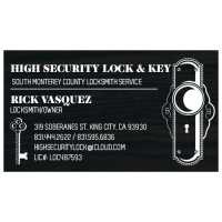 High Security Lock & Key Logo