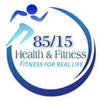 85/15 Health & Fitness Studios Logo