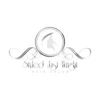 Styled Just Wright Hair Salon Logo
