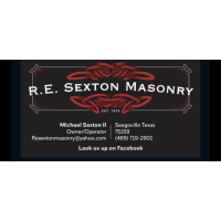 R.E. Sexton Masonry Logo
