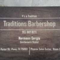 Traditions Barber Shop Logo