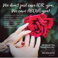 All About You Caregivers Inc Logo