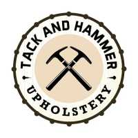 Tack and Hammer Upholstery Logo