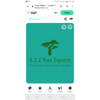 A 2 Z Tree Experts Logo