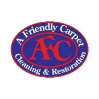 A Friendly Carpet Cleaning & Restoration Logo