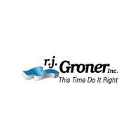 r.j. Groner Inc. Heating, Cooling & Plumbing Logo