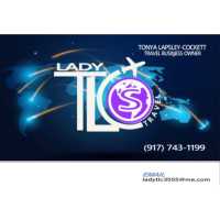 Lady TLC's Travel Agency Logo
