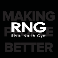 River North Gym At The Mart Logo