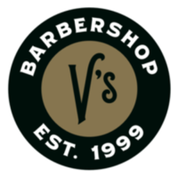 V's Barbershop - Mullins Colony Evans Georgia Logo