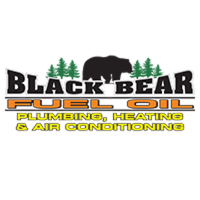 Black Bear Fuel Oil, Plumbing, Heating & Air Conditioning Logo