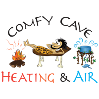 Comfy Cave Heating & Air Logo