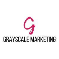 Grayscale Marketing Logo