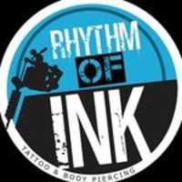 Rhythm Of Ink Tattoos And Body Piercings Logo