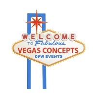 Vegas Concepts - Casino Events Rentals North Texas Logo