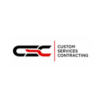 Custom Services Contracting Logo