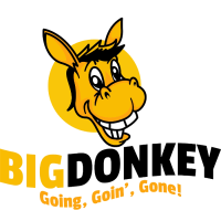 BIG DONKEY Hauling & Junk Removal Logo