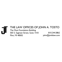 The Law Offices of John A. Tosto Logo