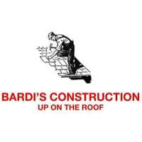 Bardi's Construction Up On The Roof Logo