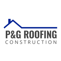 P&G Roofing Construction Logo