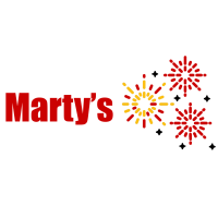 Marty's Fireworks Logo