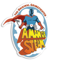 A Man of Steam, LLC Logo