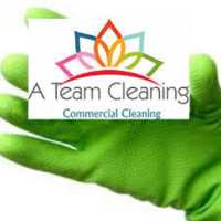 A Team Cleaning Logo