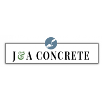 J & A Concrete Logo
