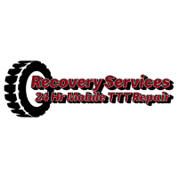 Recovery Services 24 Hr Mobile Truck, Trailer & Tire Repair Logo